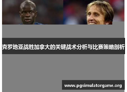 克罗地亚战胜加拿大的关键战术分析与比赛策略剖析